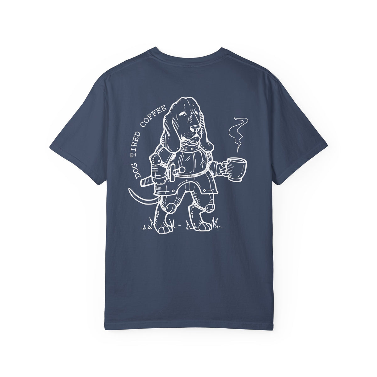 Dog Quixote Light Line Art Tee