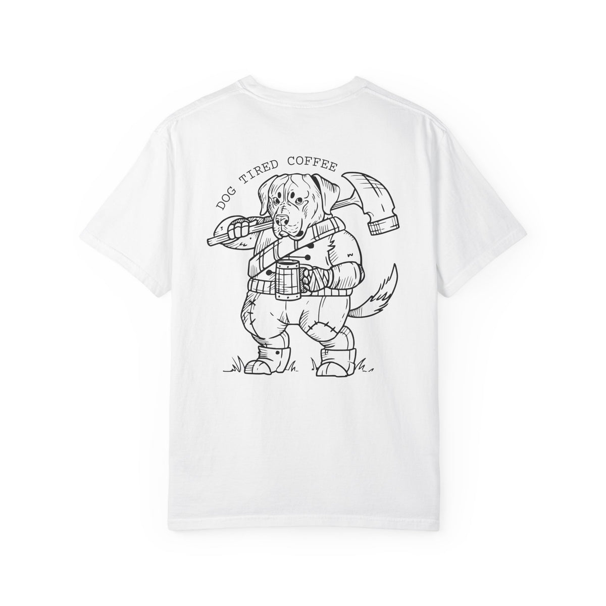 Barkbarian Dark Line Art Tee