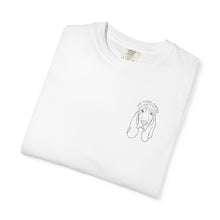 Dog Quixote Dark Line Art Shirt